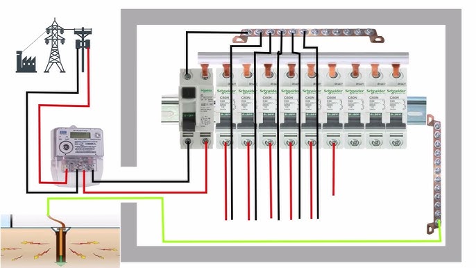 From Pole To Single Pole Mcb Diagram Distribution Board,, 56% OFF