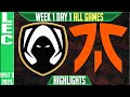 Epic Highlights: TH vs FNC | LEC Week 1 Day 1 Split 3 | Team Heretics vs Fnatic