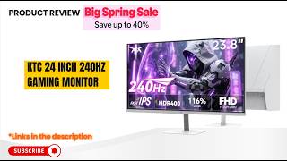 KTC H24F7 240Hz Gaming Monitor Review 🔥 Best Budget 240Hz 1080P