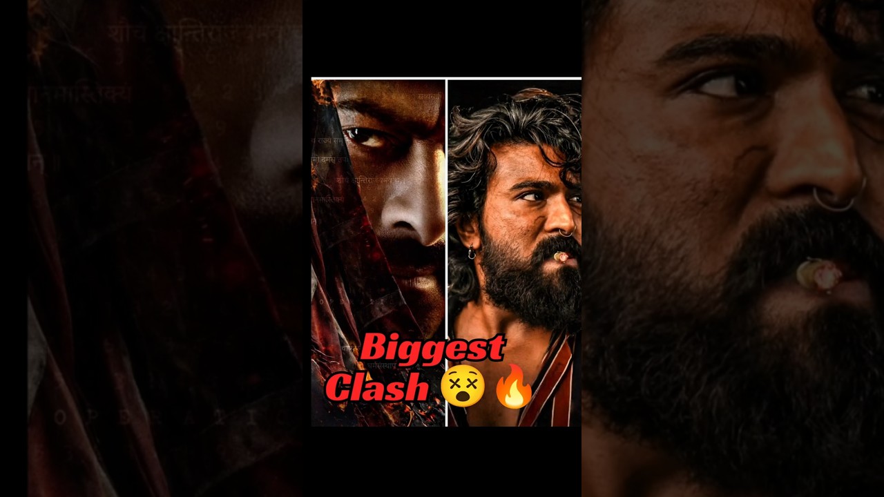 Peddi fauzi Biggest Clash in Indian cinema biggest superstar prabhas and Mega power star ram charan