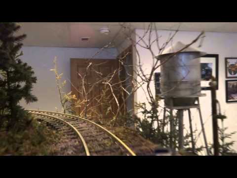 g scale train layouts youtube