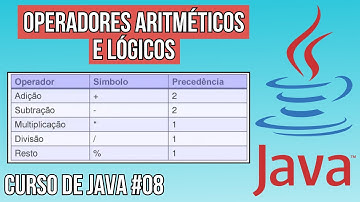 Curso de Java #08 - Operadores aritméticos e lógicos em Java