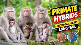 The Hybrids of the Primate World: Short Tailed Meets Long Tailed | Full Documentary