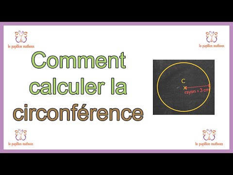Vidéo: Quelle est la circonférence d'un cercle de 10 pieds de diamètre ?