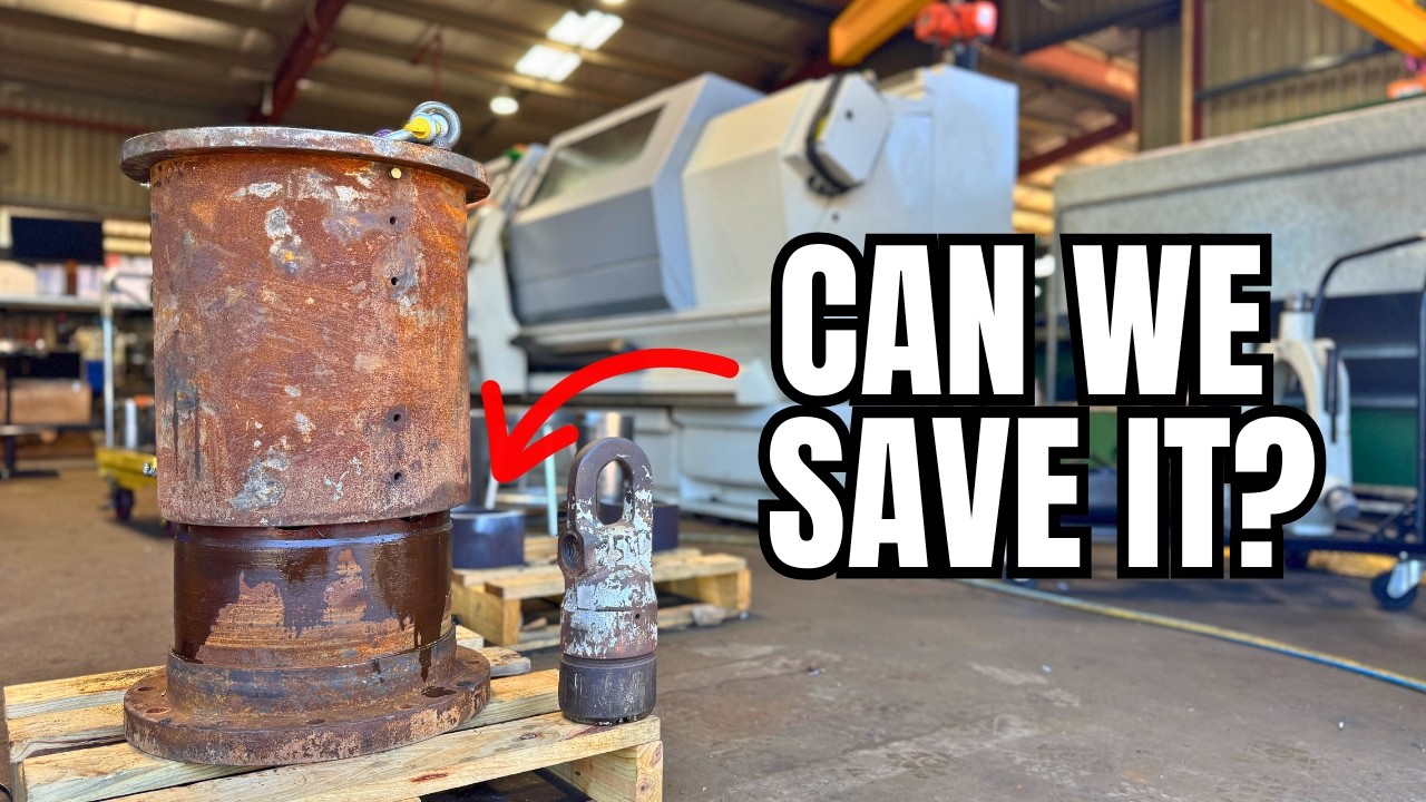 This Gigantic Water Swivel Is in TERRIBLE Shape