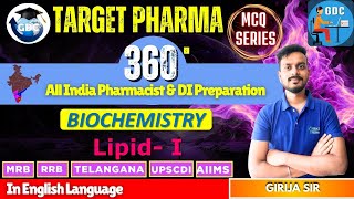 MCQ SERIES- Lipid-I- BIOCHEMISTRY | Target Pharma 360 For-All DI & Pharmacist #lipids #biochemistry screenshot 5