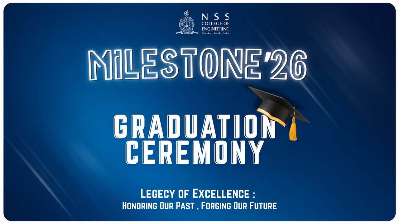 LIVE🔴| GRADUATION CEREMONY 2022-26 | INDRAYA COLLEGE UNION NSSCE.