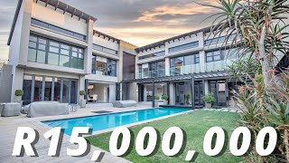 Inside a R15,000,000 CONTEMPORARY ENTERTAINER'S HOME in Waterfall Country Estate | Luxury Home Tour