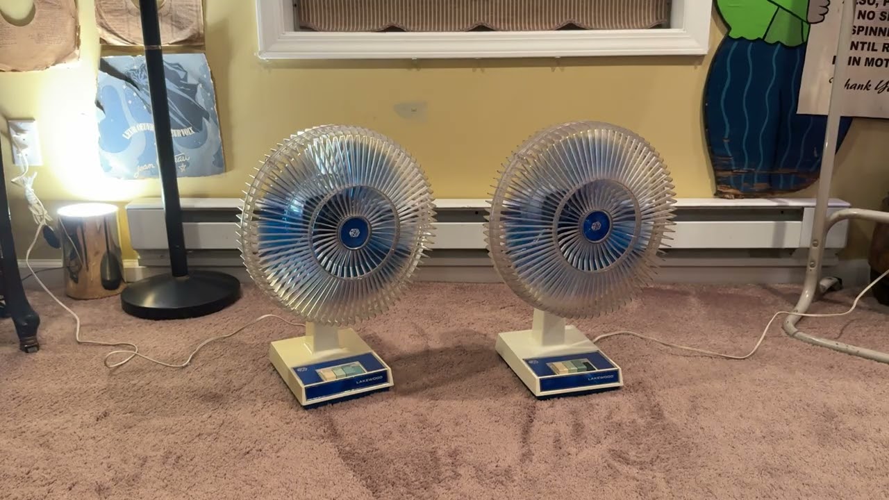 Lakewood 12" Table Fan Model 1200 x2