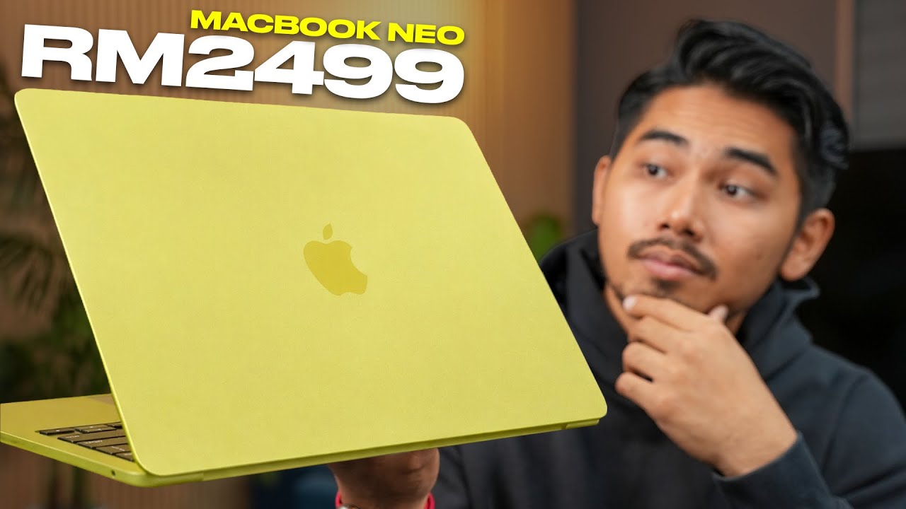 MacBook Neo MURAH Tak Masuk Akal RM2499 Je! Berbaloi Beli? 🤔