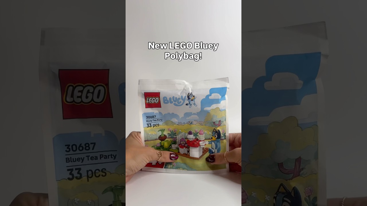 New LEGO Bluey Polybag! 🫖💙🩵 
