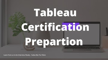 Tableau Certification Questions