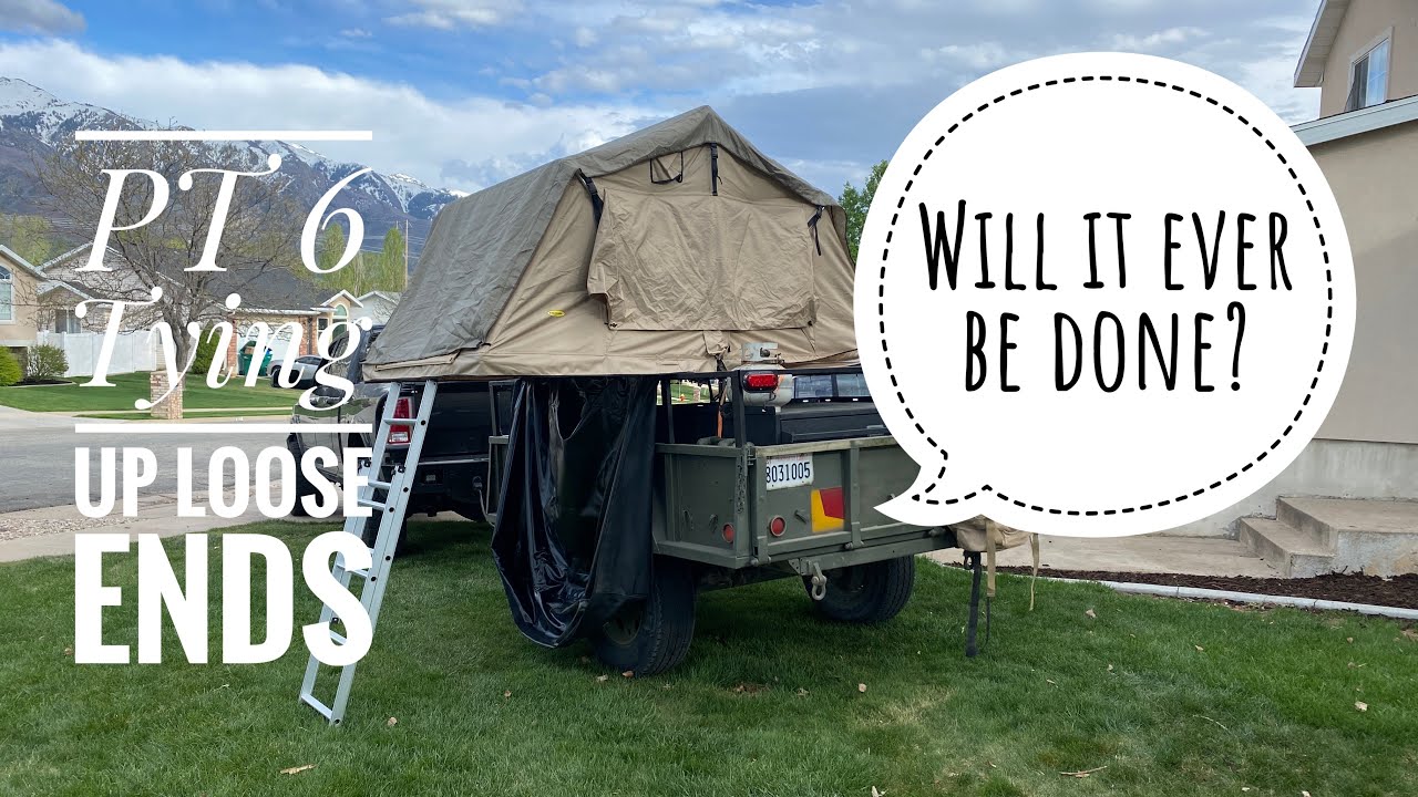 Overland / Bug Out Trailer Build PT6 YouTube