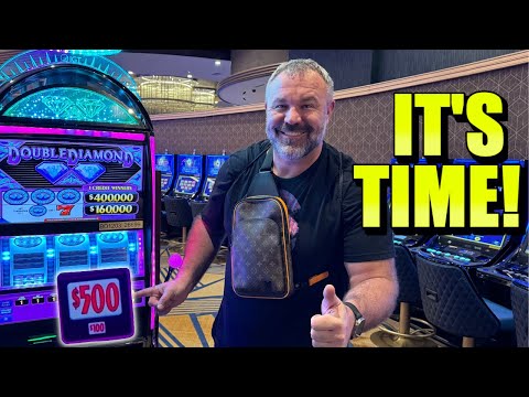 OMG! Finally Land My Biggest $500 Bet Jackpot On Double Diamond!!! OMG! Finally Land My Biggest $500 Bet Jackpot On Double Diamond!!!