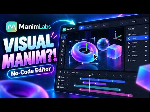 I Built a Visual Editor for Manim