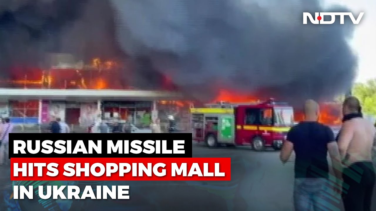 "Terrorist Act": Zelensky Lashes Out At Russia After Attack On Ukraine Mall