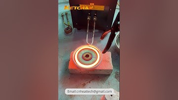 Gear Sprocket heating by induction