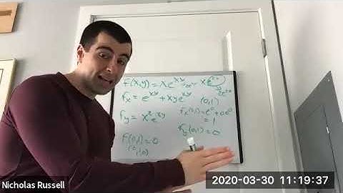 Calculus III, Section 14.3: Partial Derivatives