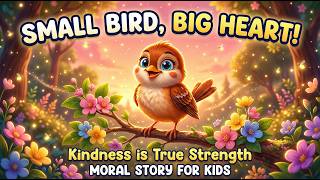 The Brave Little Sparrow | Kindness is True Strength | Moral Story for Kids