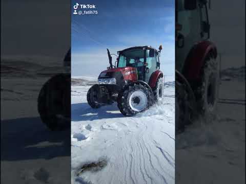 Traktör drift CASE