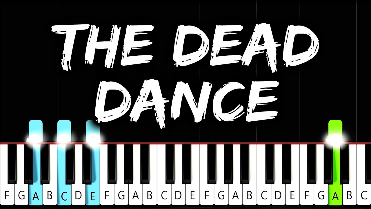 Lady Gaga - The Dead Dance - Piano Tutorial