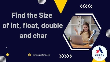 Write the C program to find the size of int, float, double and char #clanguage #cprogramming #short