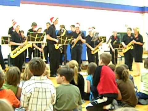 RHS Jazz Band preforms: Hatian Fight Song (featuri...