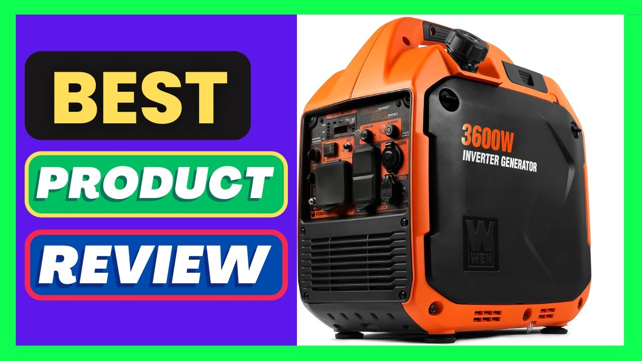 WEN 4500-Watt Inverter Generator, RV-Ready, Quiet, Portable