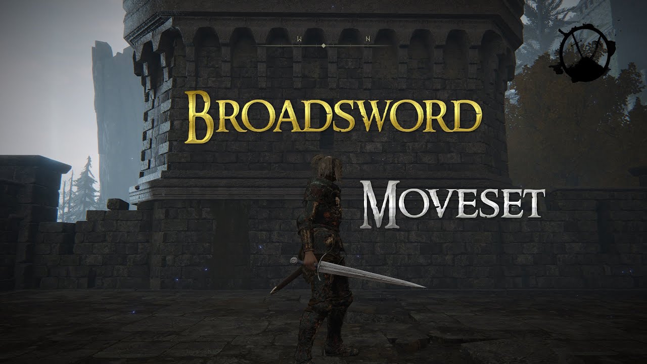 ELDEN RING Broadsword Moveset YouTube