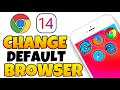 How to change DEFAULT BROWSER in iPhone I How to set Google Chrome as Default browser in iPhone image