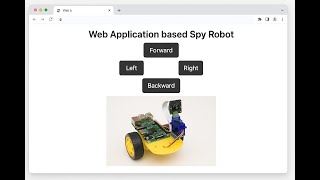 HVS-3329. Web Application Based Spy Robot.#pi cam#raspberry pi#sr04 #servo #web monitoring & control