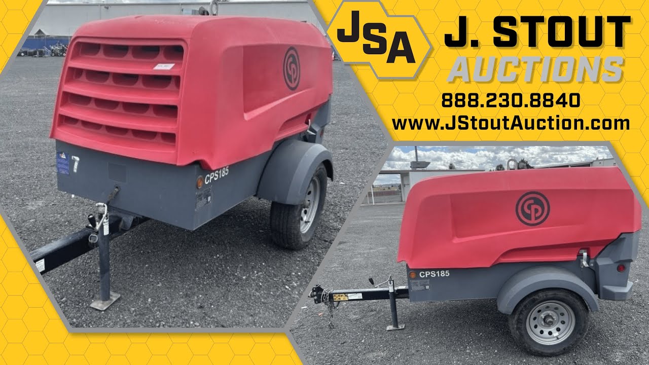 2020 Atlas Copco CPS185 Towable Compressor