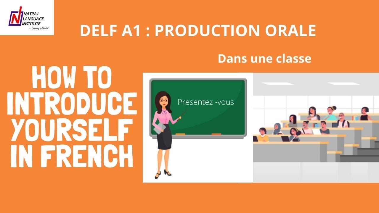 HOW TO INTRODUCE YOURSELF IN FRENCH | DELF A1 PRODUCTION ORALE PRACTICE ...
