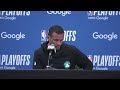 Joe Mazzulla full postgame press conference | Round 2 Game 5 vs. New York Knicks