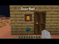 how to make a working doorbell in minecraft