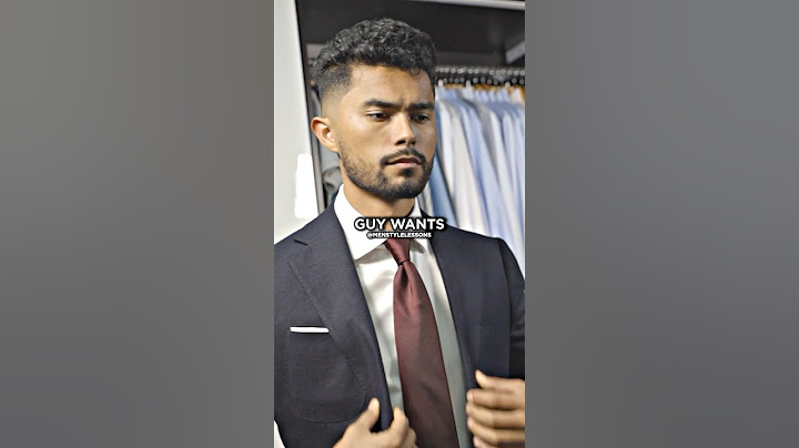 Joe Zuniga on How To Wear Suit CORRECTLY