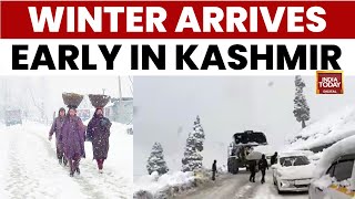 Winter Arrives Early In Kashmir: Fresh Snowfall In Gulmarg, Tourists Rejoice | India Today News
