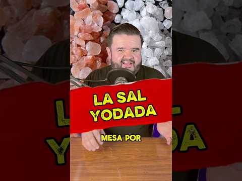 La sal yodada 🤷‍♂️ #rafacarbajal #sabiasque