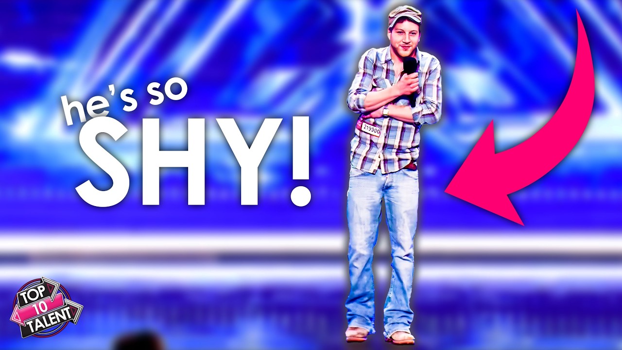 He's So AWKWARD… But His Voice Is On Another Level! – Video