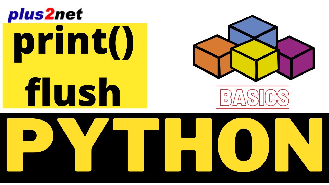 Python print with flush to clear the buffer with example using timer - YouTube