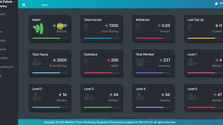 Appzmine MLM DEMO screenshot 2