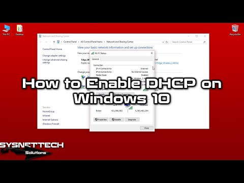 How to Enable DHCP on Windows 10 or Modem/Router | SYSNETTECH Solutions