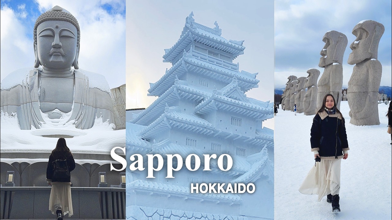 How to Spend 3 Days in Sapporo, Hokkaido: Sights, Snow Festival & Must Eats | Japan Travel Vlog