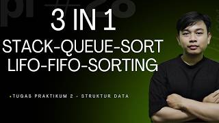 Tugas Besar Struktur Data: Implementasi Stack, Queue, dan Quick Sort di Java | Full Kode