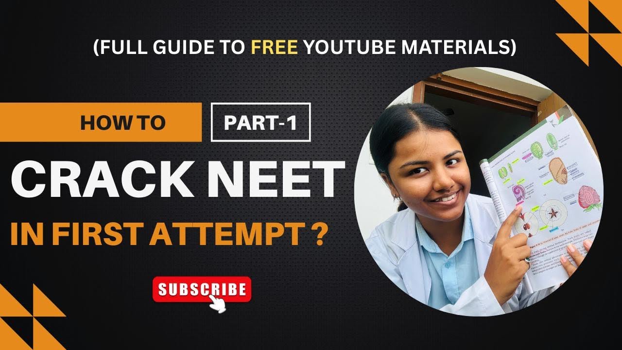 How to crack NEET in first attempt || Free Materials || Journey ...