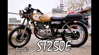 Suzuki ST250E testride