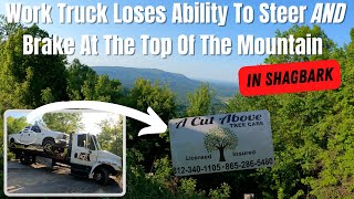 Stranded Vehicle Rescue At The Very Top Of The Mountain In Shagbark