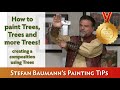 How To Paint Trees, Trees and More Trees
