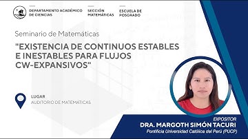 EXISTENCIA DE CONTINUOS ESTABLES E INESTABLES PARA FLUJOS CW-EXPANSIVOS