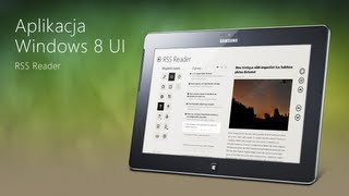 Windows 8 Modern UI application - RSS reader